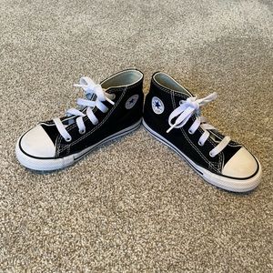 Little kids high top converse size 10